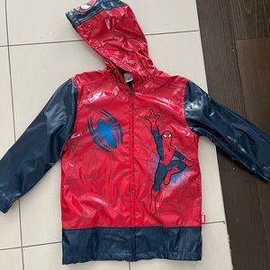 Disney/ Marvel Spider-Man rain jacket